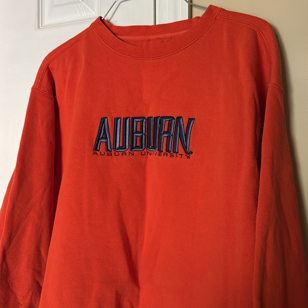 Jansport Orange Sweatshirt with Blue Embroidery